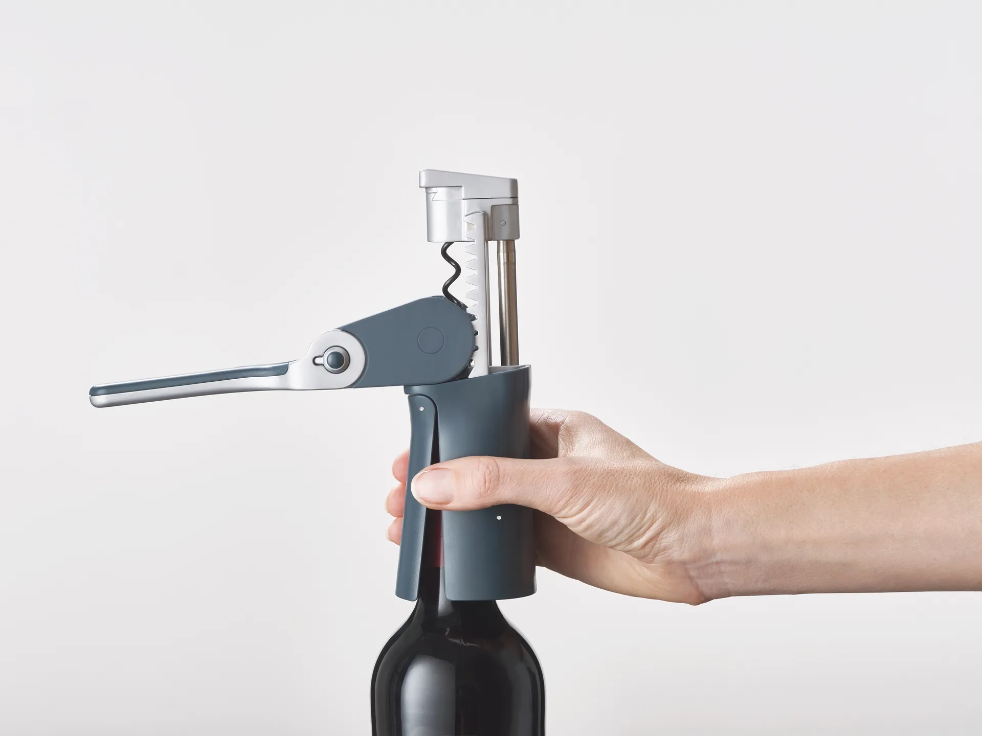 Barwise Compact vivullinen korkkiruuvi 12,6 cm, Sininen Joseph Joseph