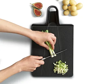 Chop2pot leikkuulauta plus musta - Regular - Joseph Joseph