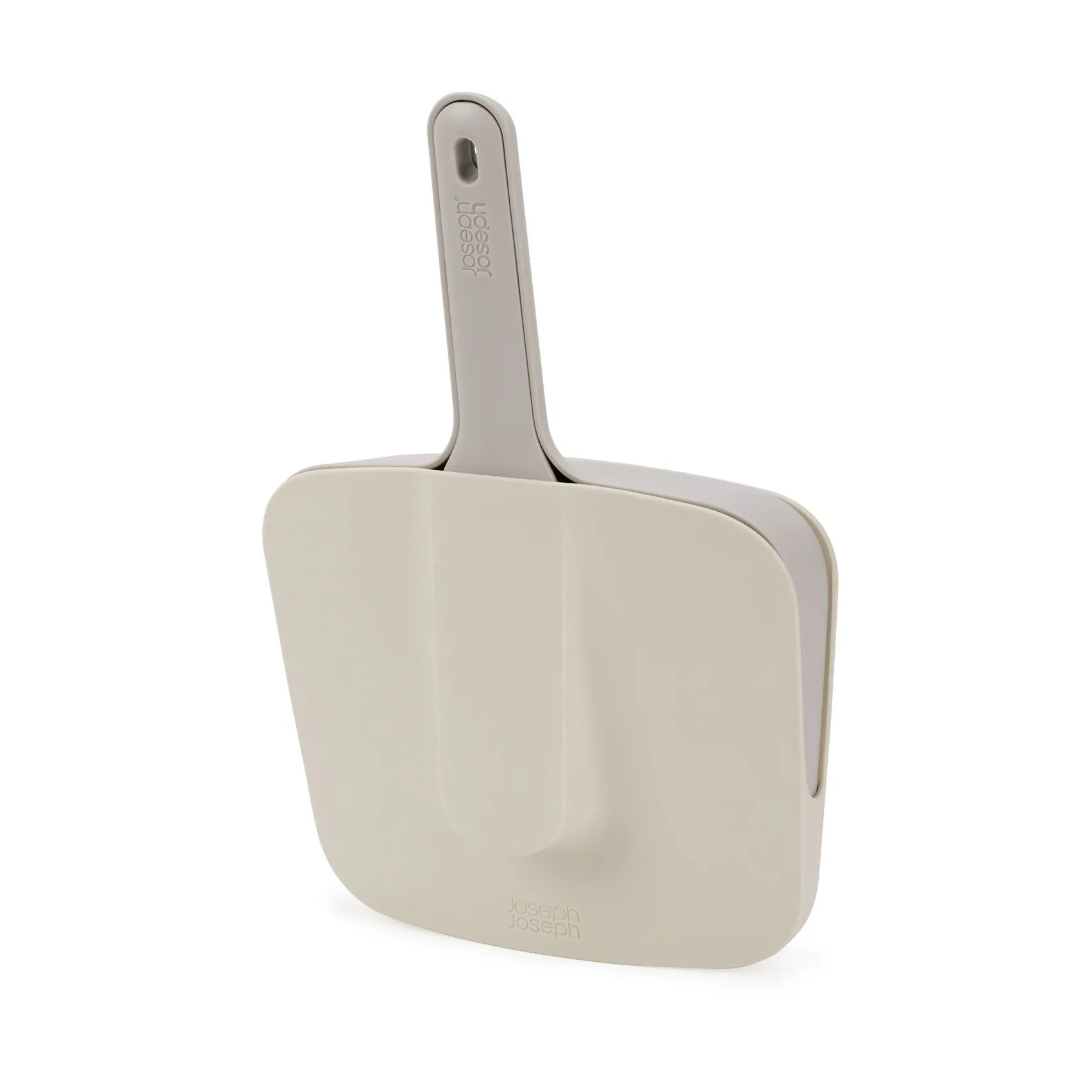 Cleantech seinäkiinnitteinen roskaharja ja rikkalapio, Kivi Joseph Joseph