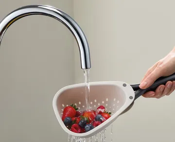 Droplet taitettava siivilä stone - Mini - Joseph Joseph