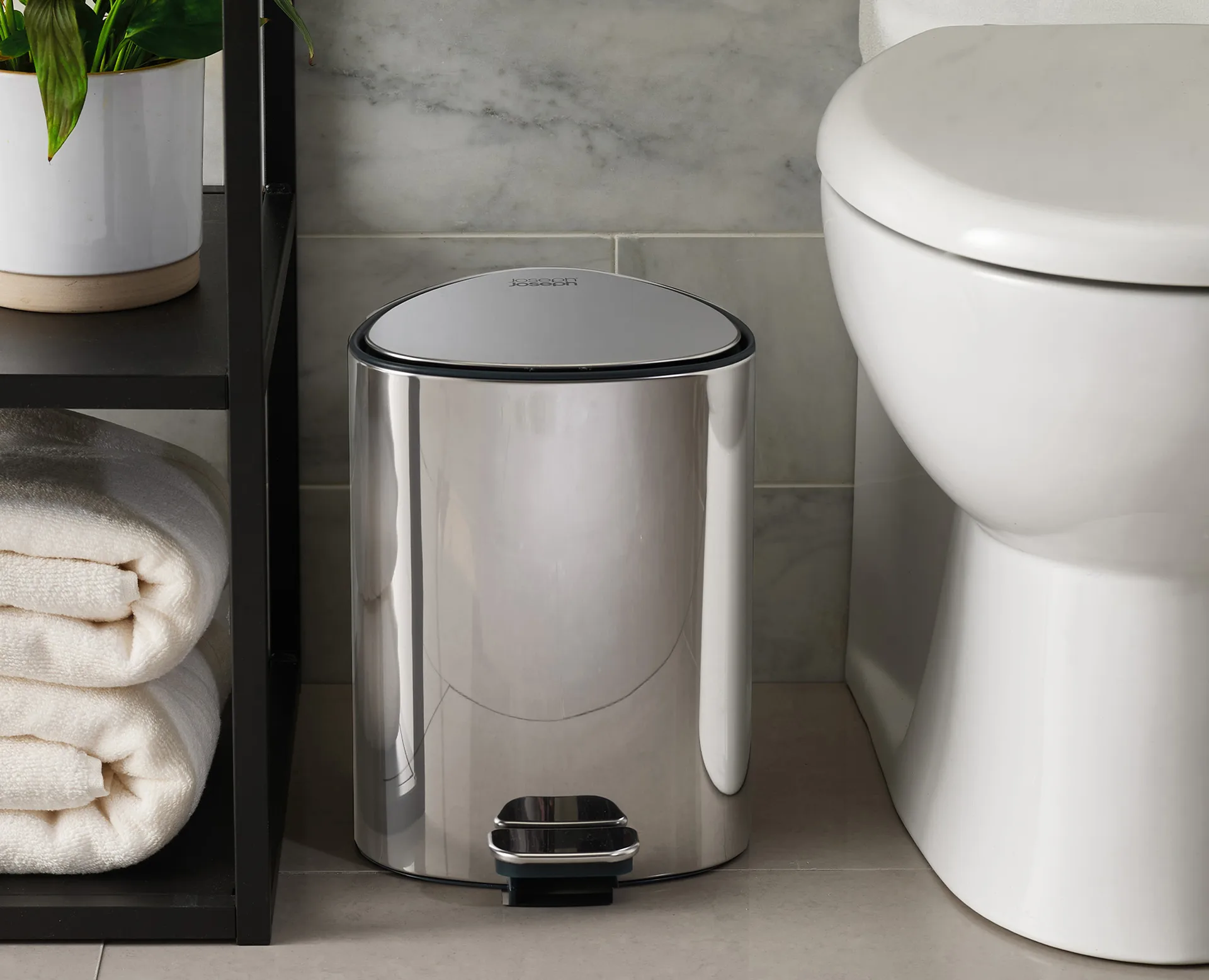 Easystore luxe poljinroskis 5 L, Ruostumaton teräs Joseph Joseph