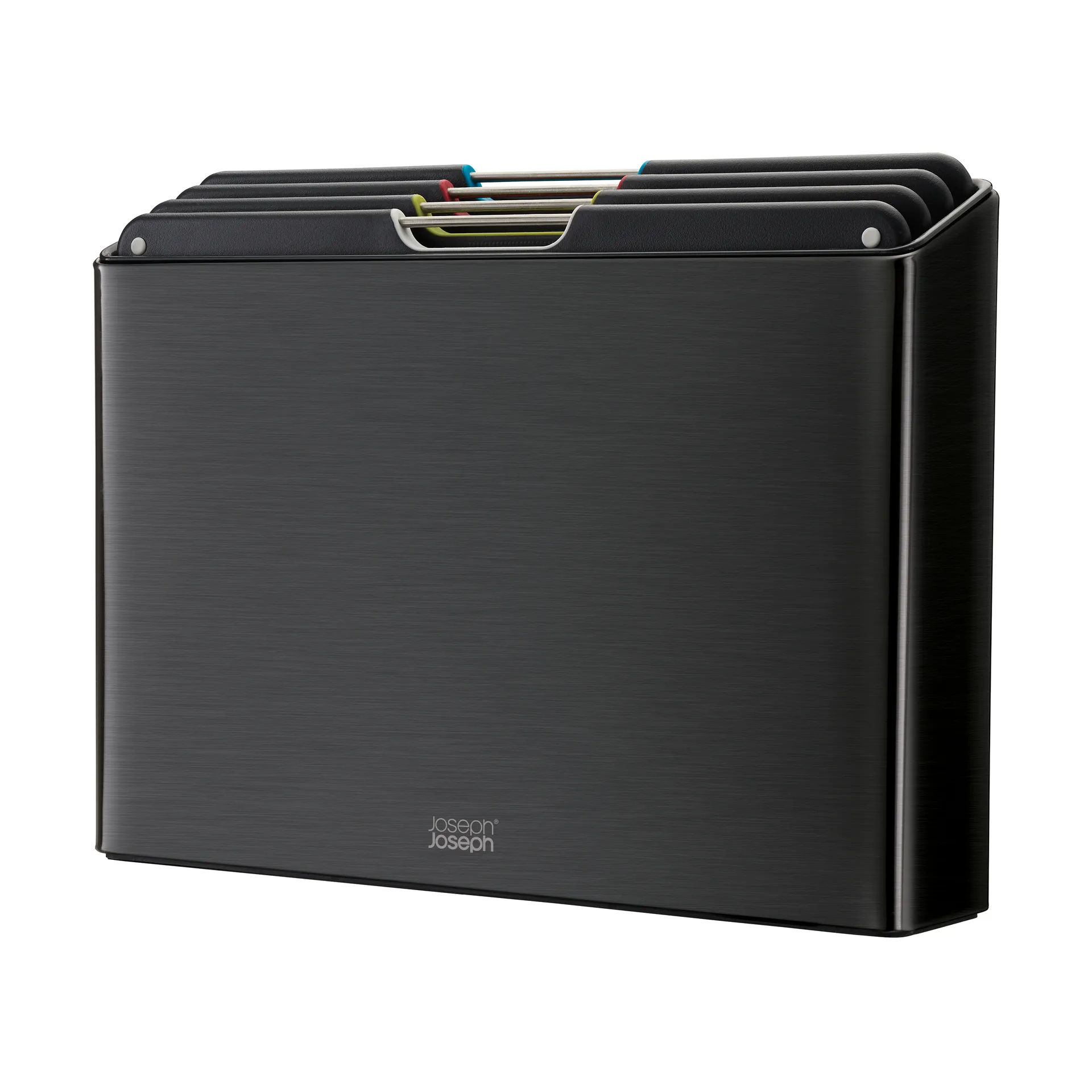 Folio steel leikkuulauta 4 osaa, Musta Joseph Joseph