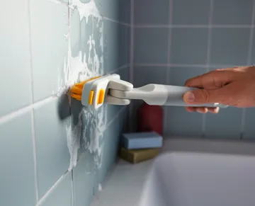 Joseph Joseph Cleantech 2-in-1 laattojen harja - Kivi - Joseph Joseph