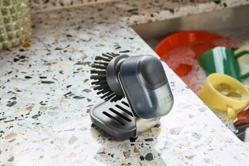 Joseph Joseph Sinktech käsinpesuharja jalustalla - Läpinäkyvä - Joseph Joseph