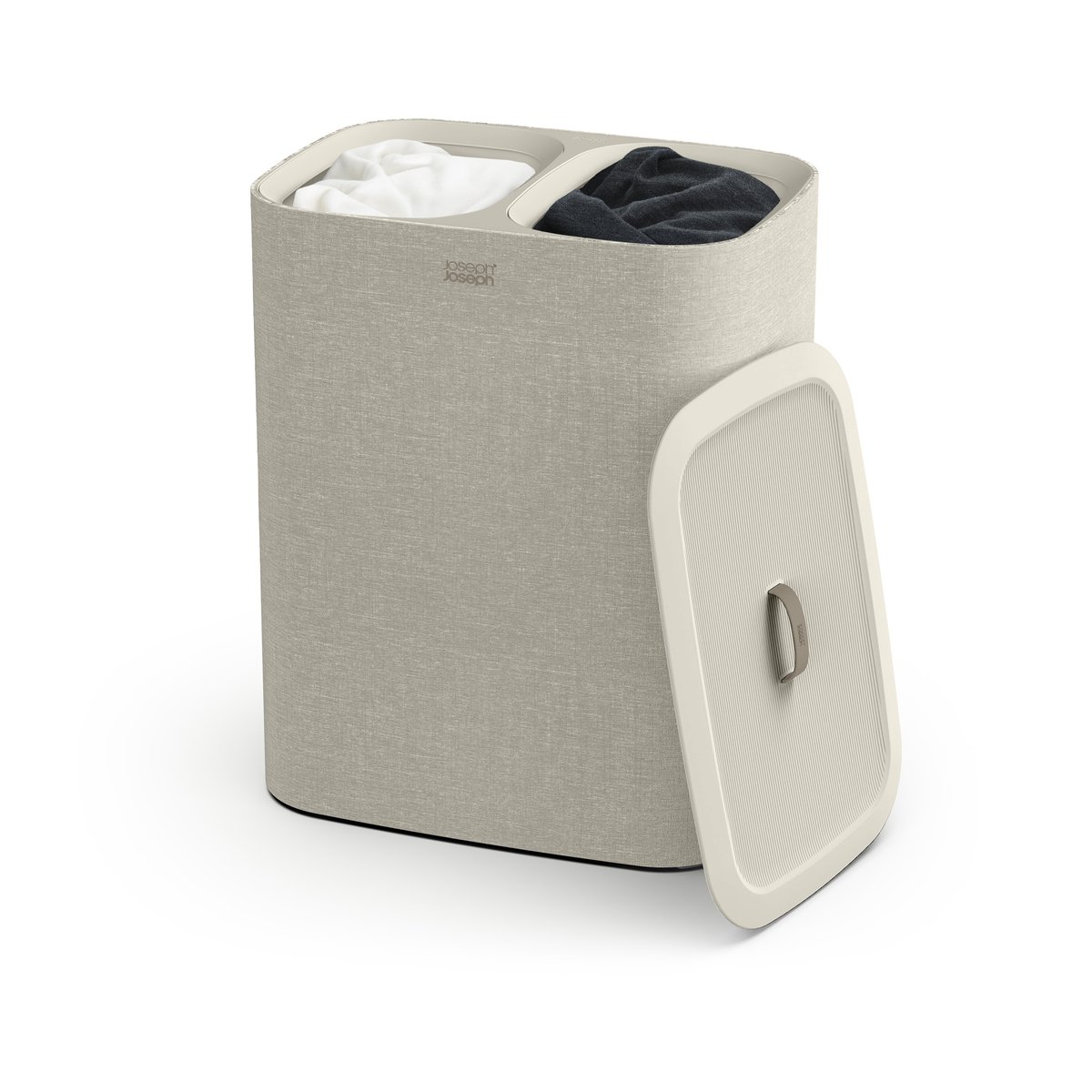 Joseph Joseph Tota pyykkikori 90 L Ecru | Skandinaavinen Sisustus | Pyykkikorit | Beige