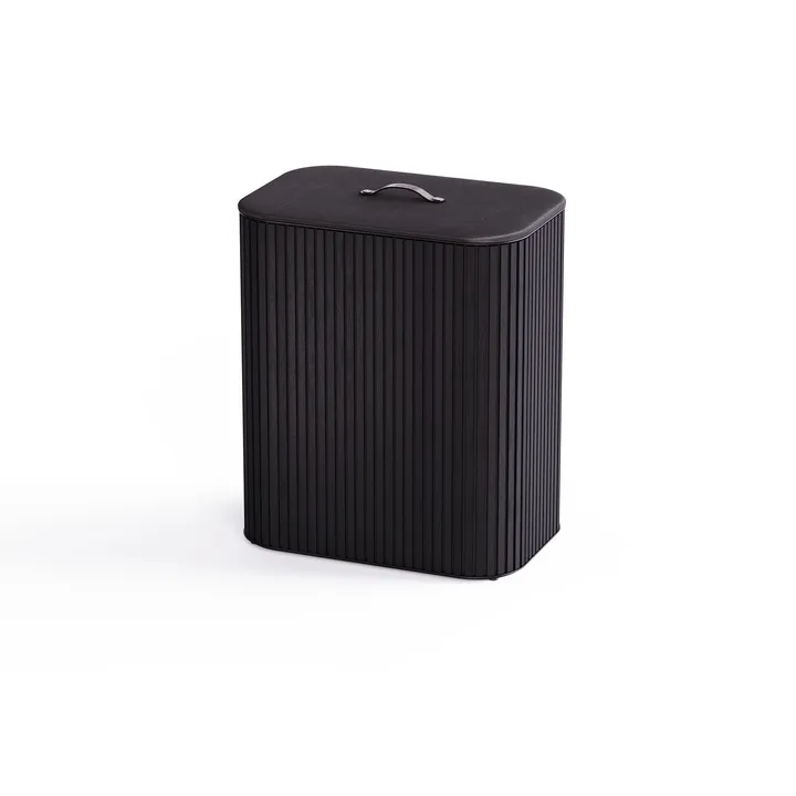 Tota Trio Luxe pyykkikori 90 L - Musta - Joseph Joseph