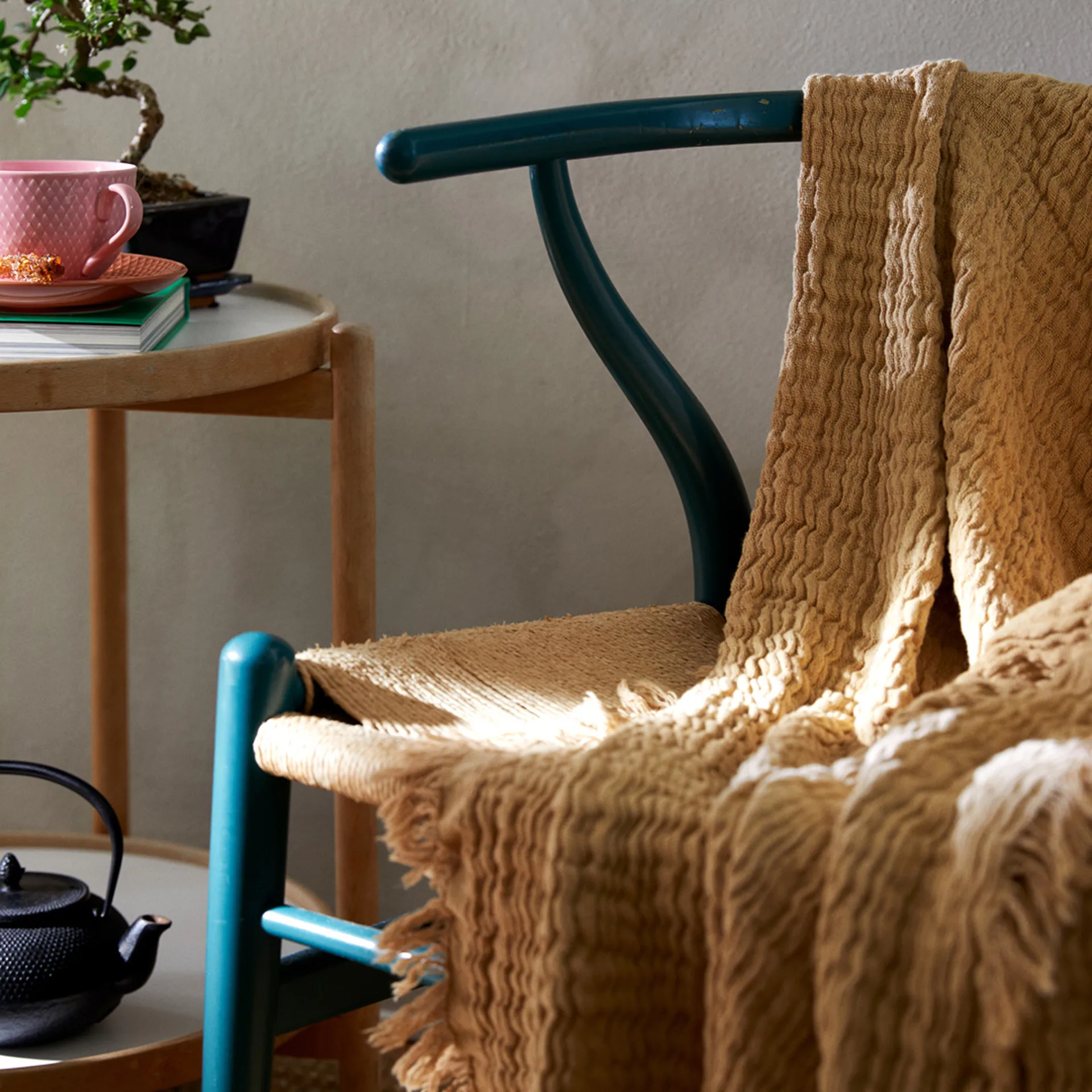 Reloved päiväpeite 190 x 240 cm, Hiekka Juna