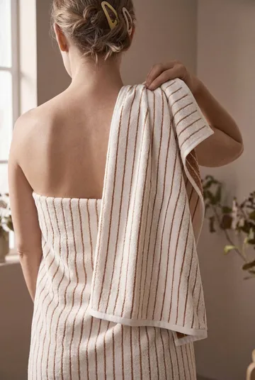 Soft pyyhe - Off-white, 50x100 cm - Juna