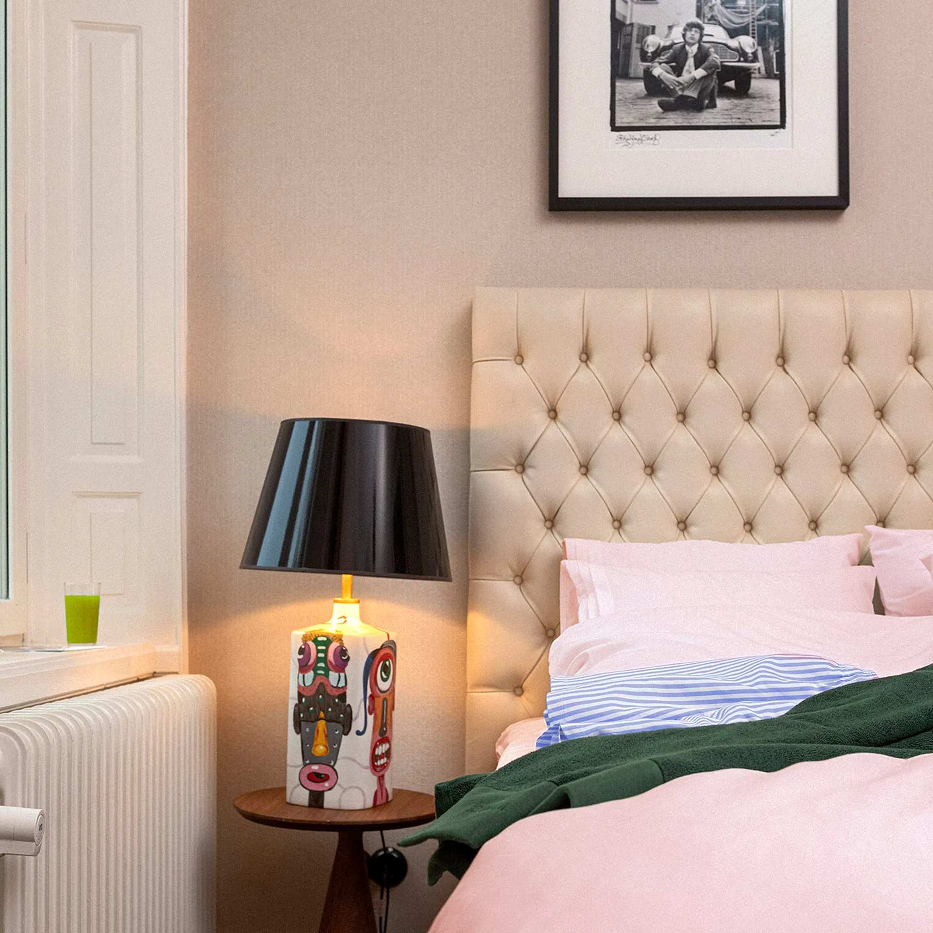 Juniper muotoonommeltu lakana 180 x 200 cm, Gemstone Pink Juniper