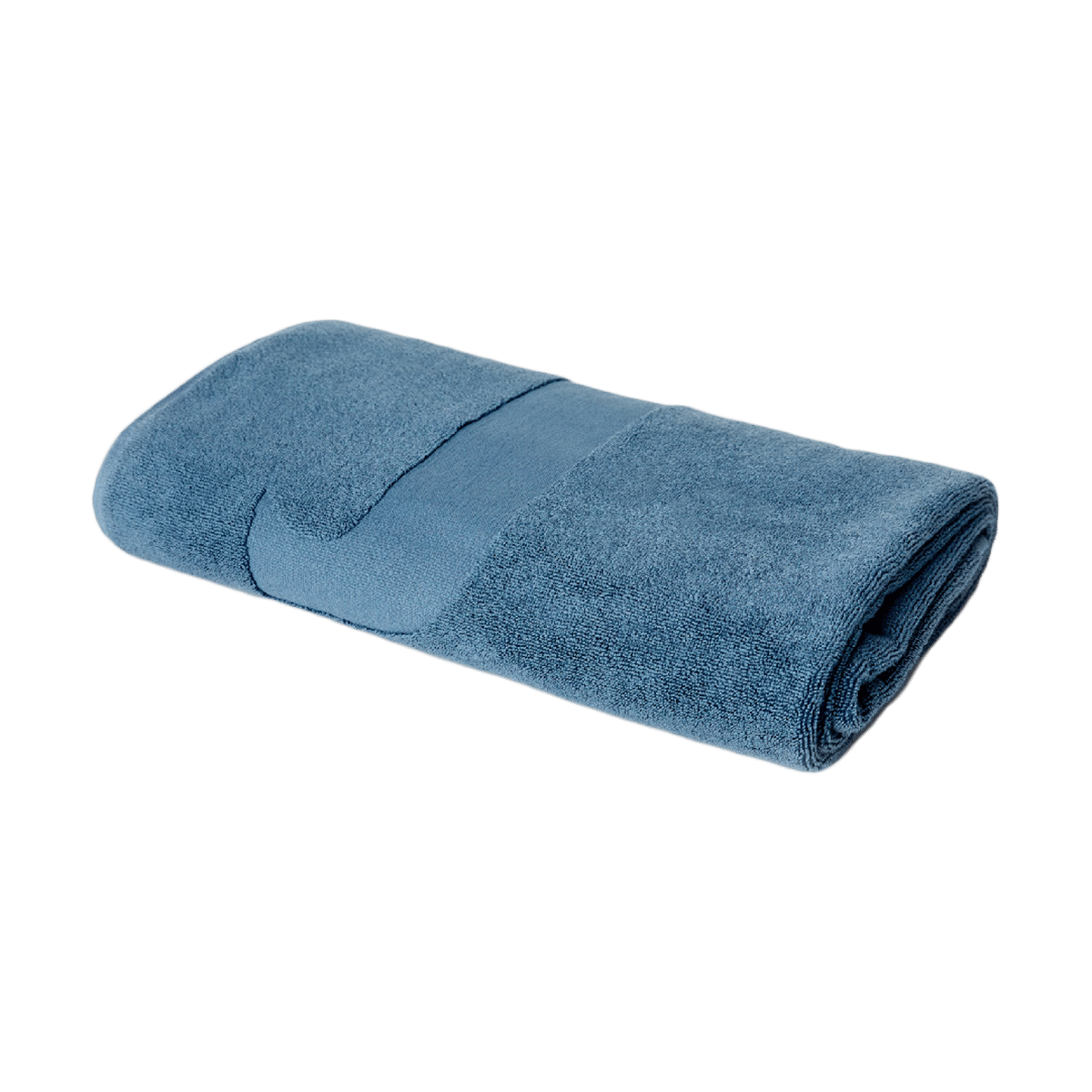 Juniper rantapyyhe 85 x 160 cm North Sea Blue | Skandinaavinen Sisustus | Kylpypyyhkeet | Sininen