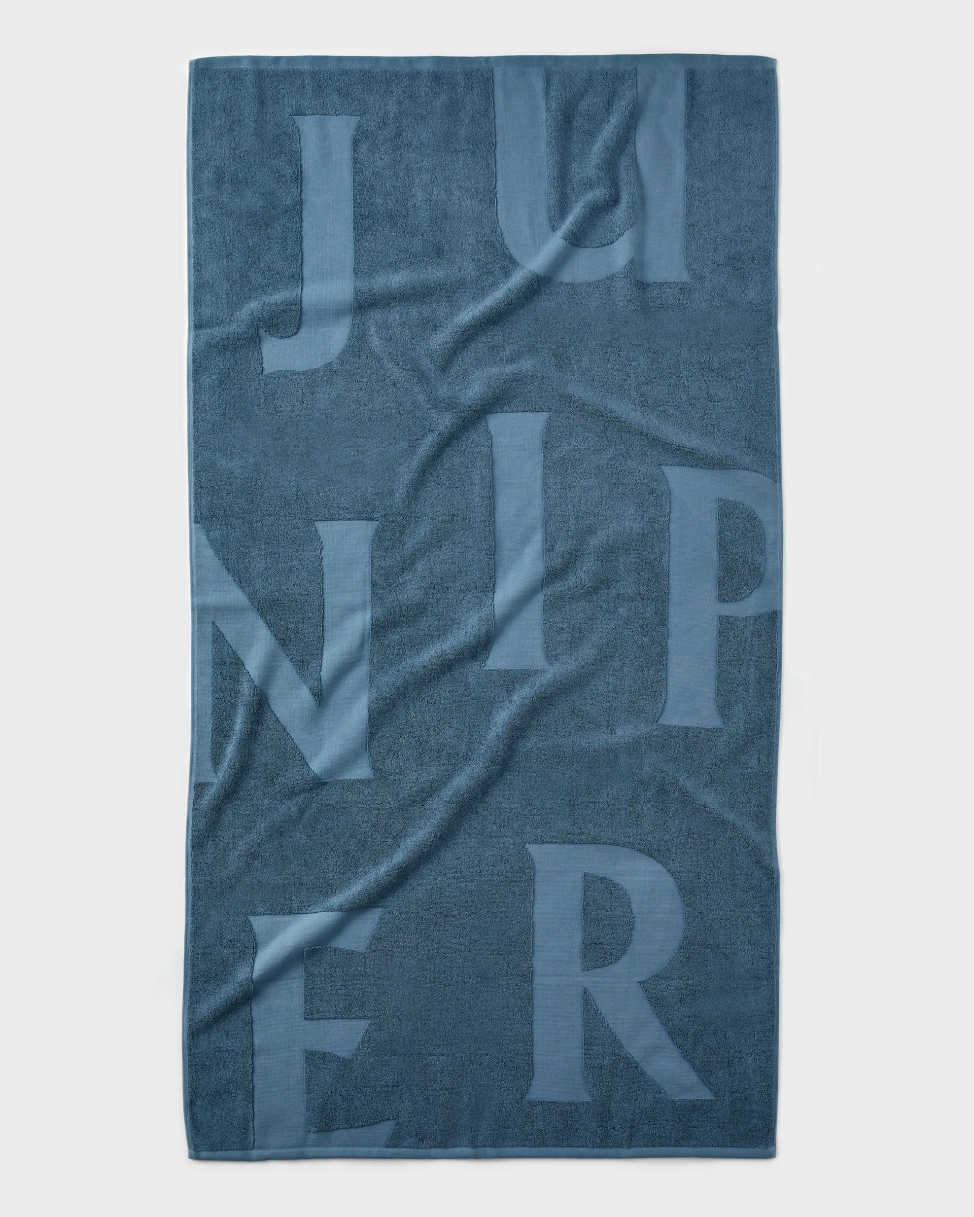 Juniper rantapyyhe 85 x 160 cm, North Sea Blue Juniper