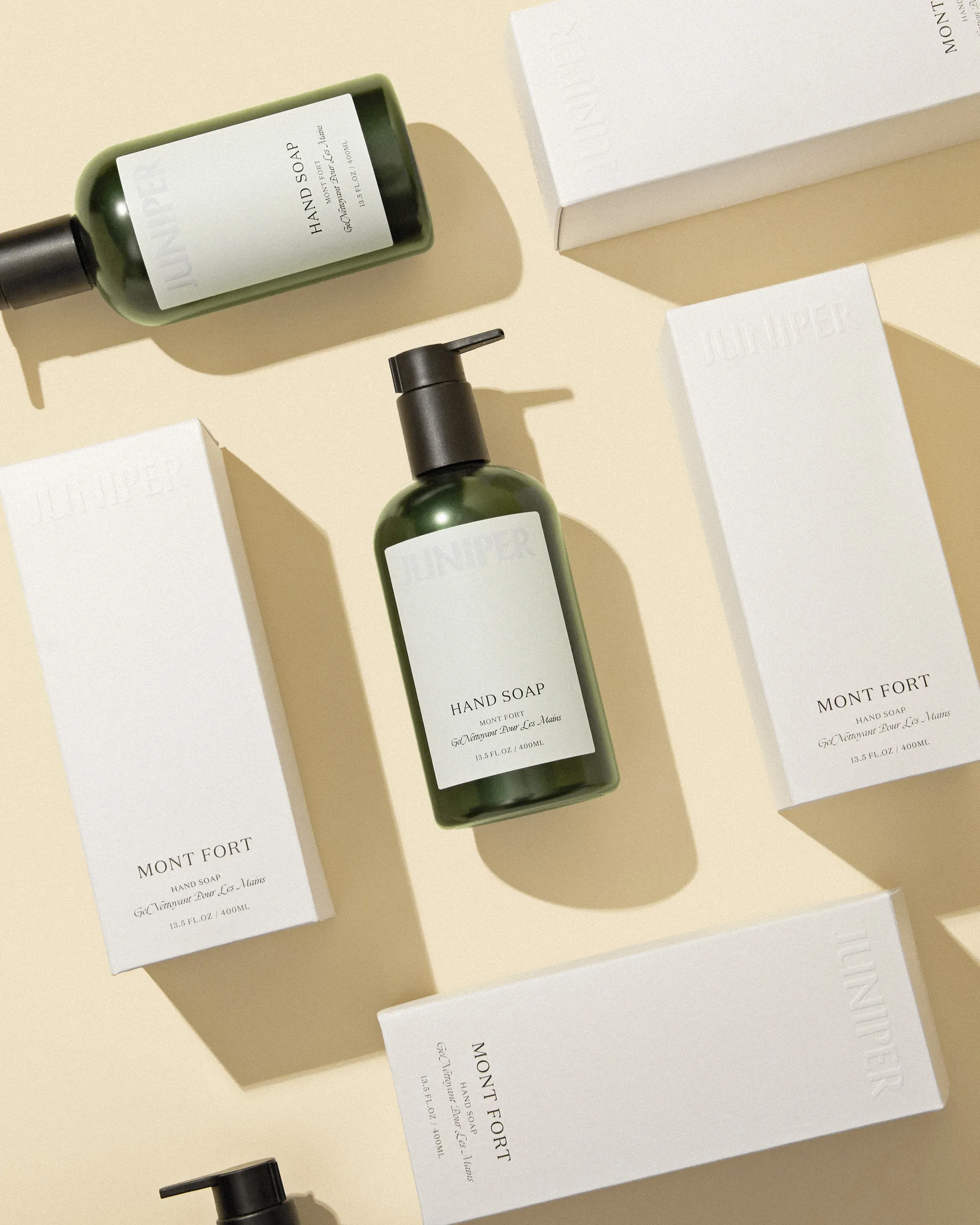 Mont Fort -käsisaippua, 400 ml Juniper