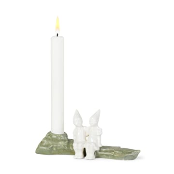 Christmas Tales kynttilänjalka jouluhali 8,5 cm - Valkoinen - Kähler