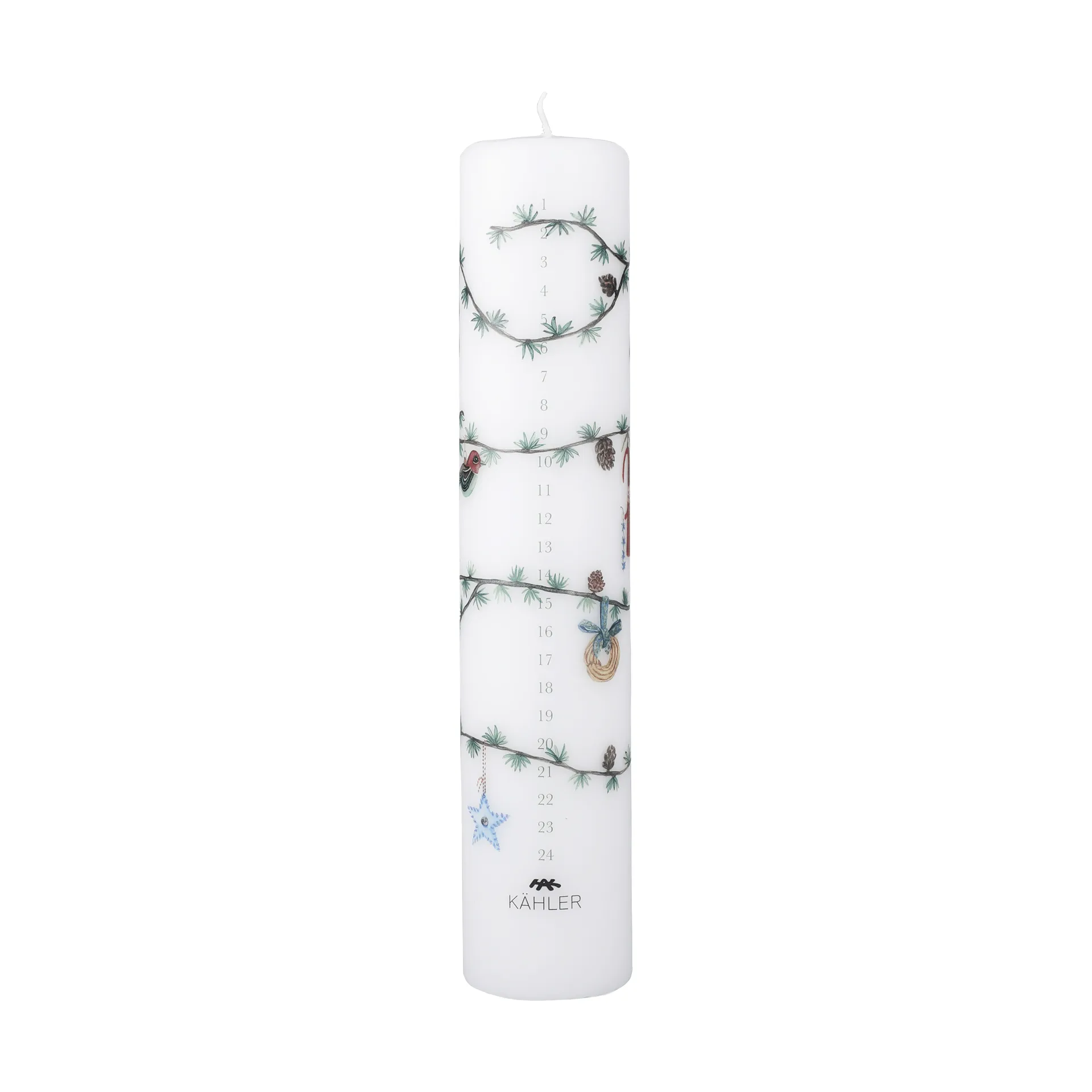 Hammershøi Christmas Adventtikynttilä Ø5 cm, 2026 Kähler