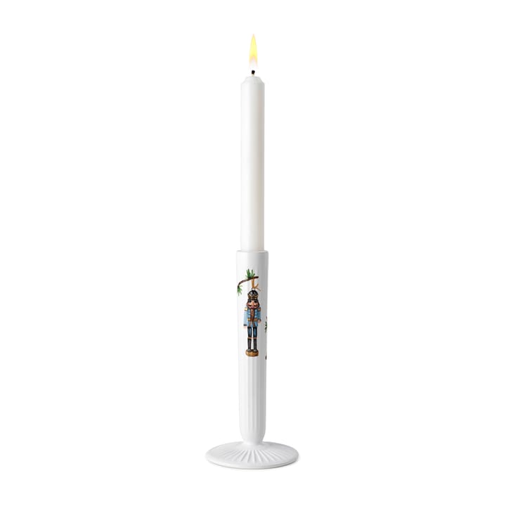 Hammershøi Christmas kynttilänjalka valkoinen - 20 cm - Kähler