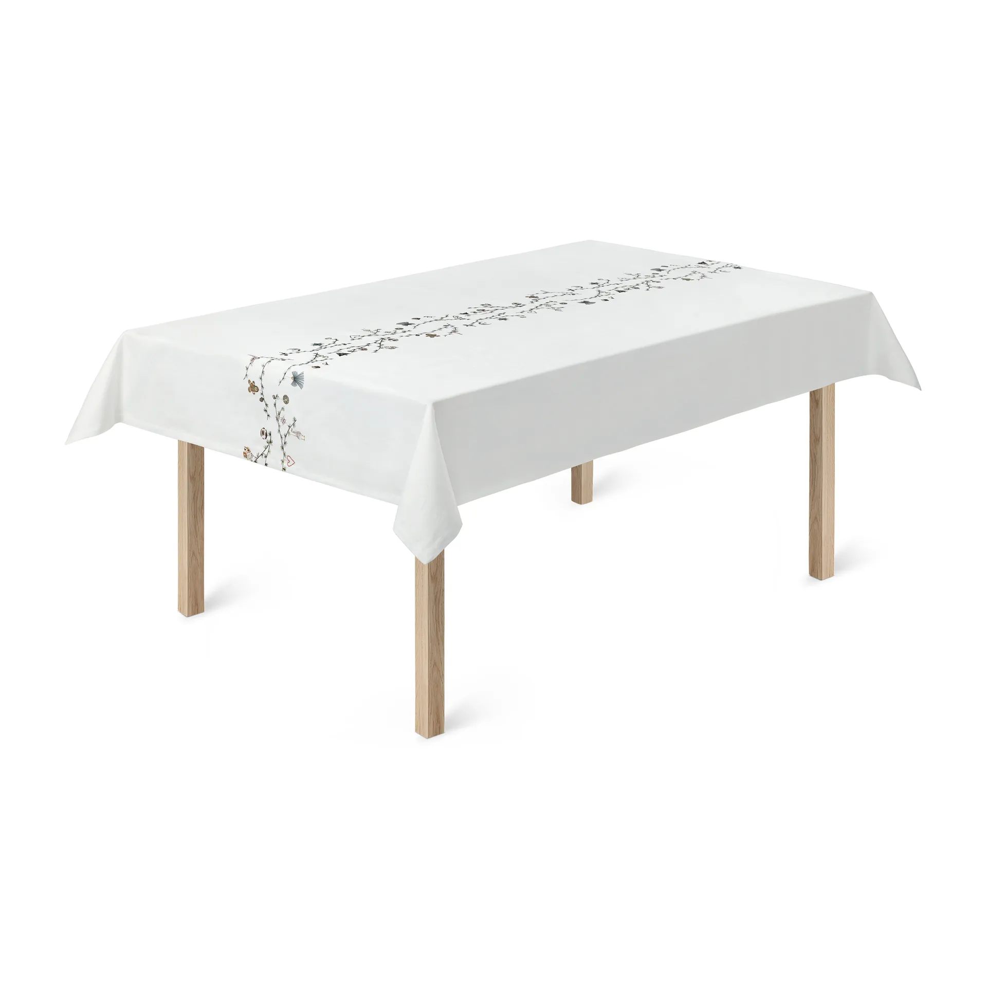 Hammershøi Christmas liina 150x220 cm, Valkoinen Kähler