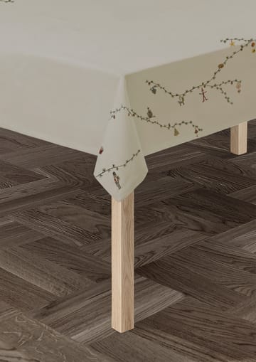 Hammershøi Christmas pöytäliina beige. - 150x220 cm - Kähler