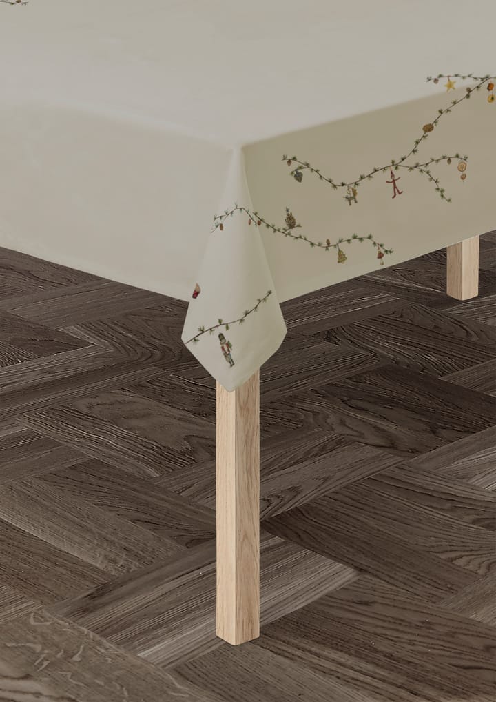 Hammershøi Christmas pöytäliina beige., 150x220 cm Kähler