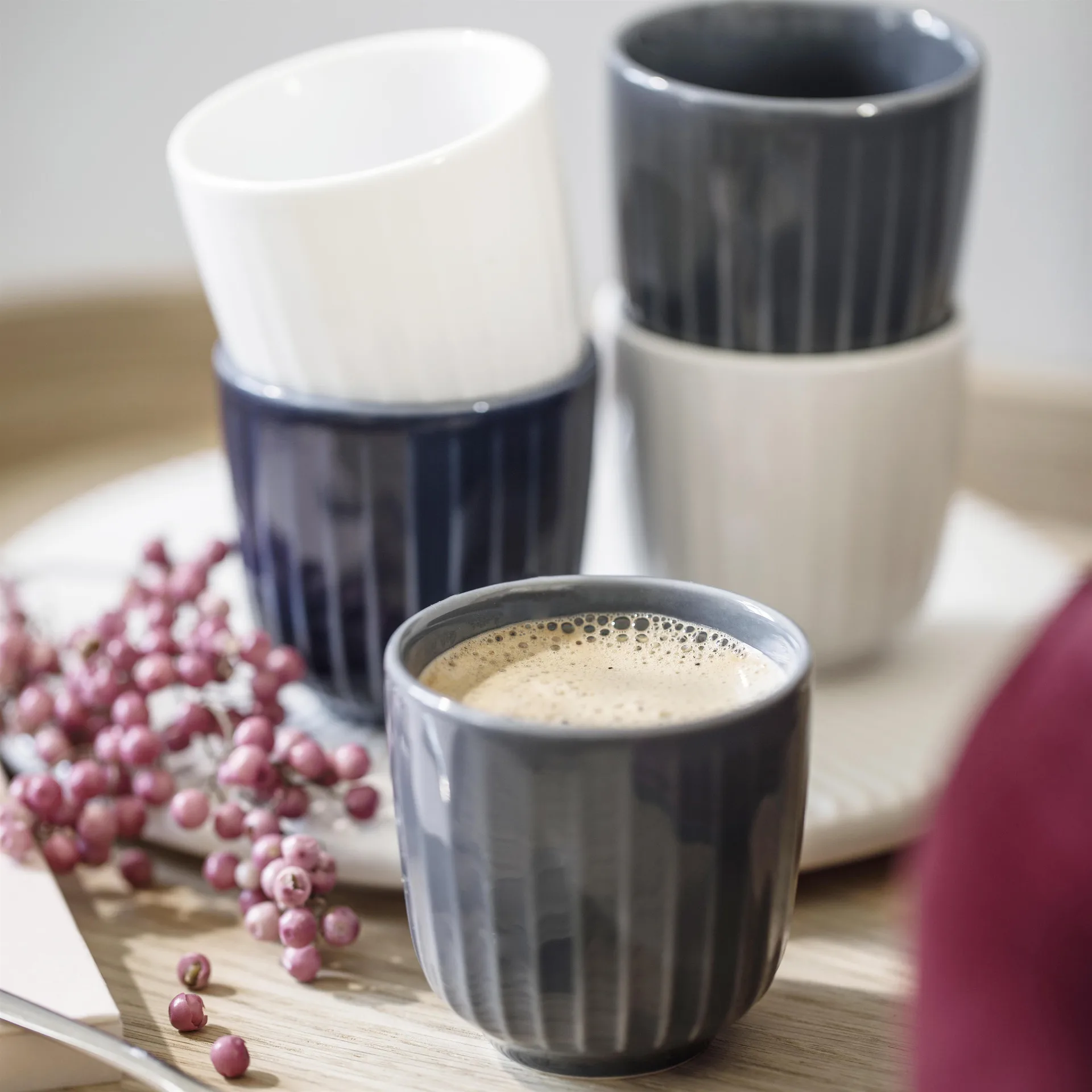 Hammershøi espressokuppi, valkoinen Kähler
