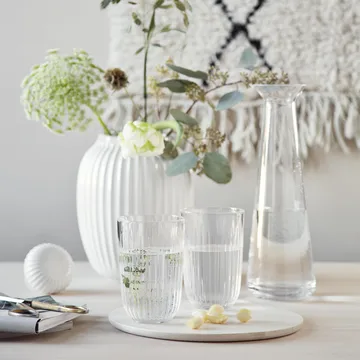 Hammershøi juomalasi 33 cl, 4-pakkaus - Kirkas - Kähler