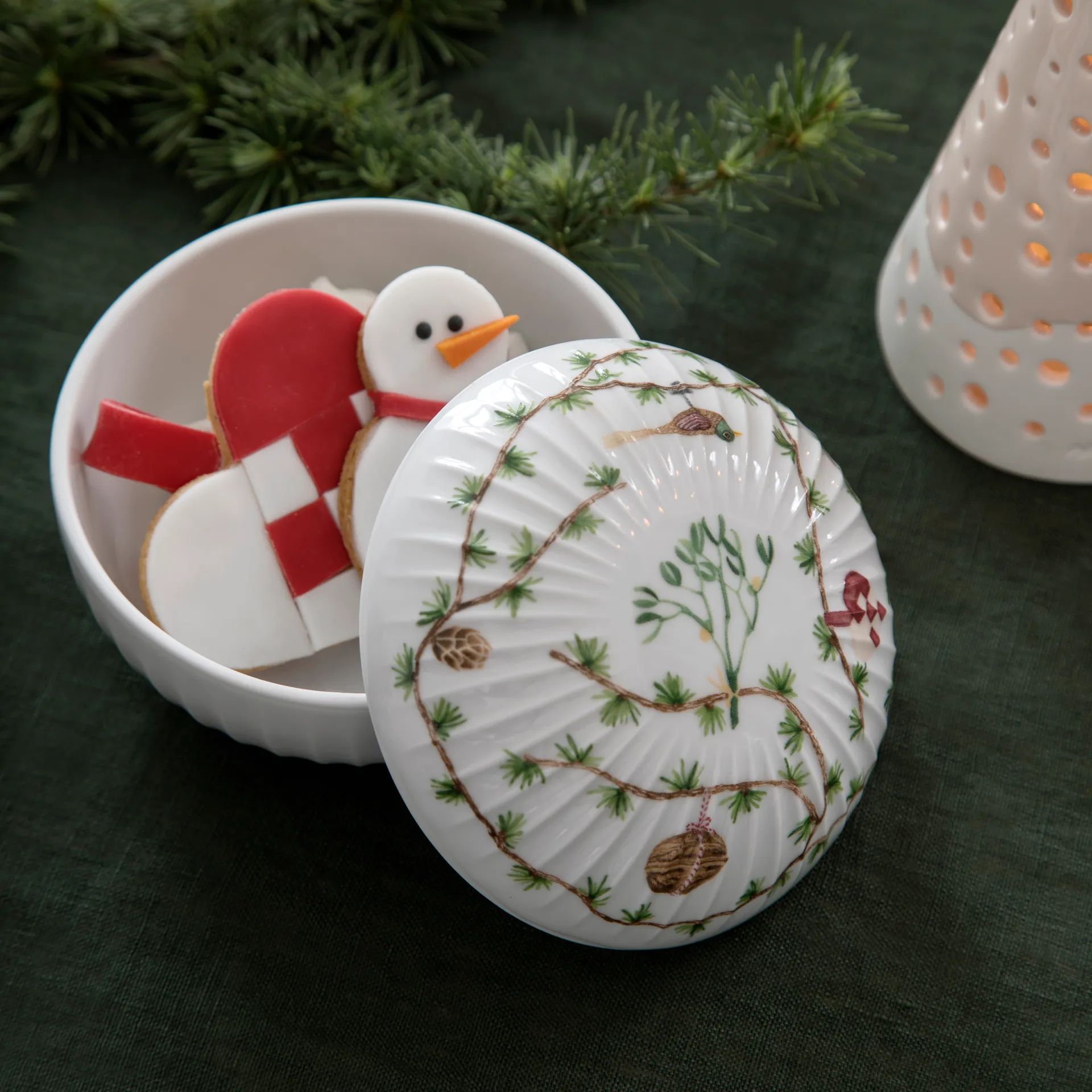 Hammershøi karkkiastia, Ø 11,5 cm, Valkoinen Kähler