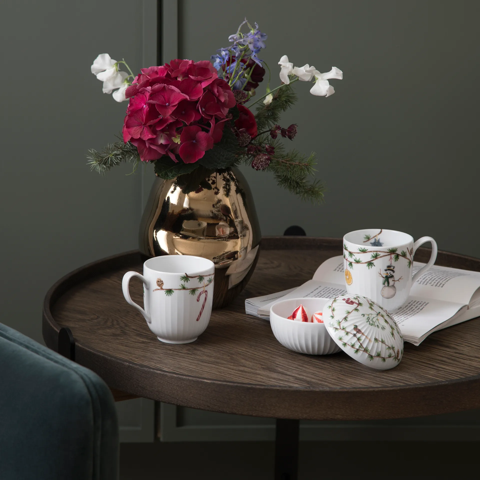 Hammershøi karkkiastia, Ø 11,5 cm, Valkoinen Kähler