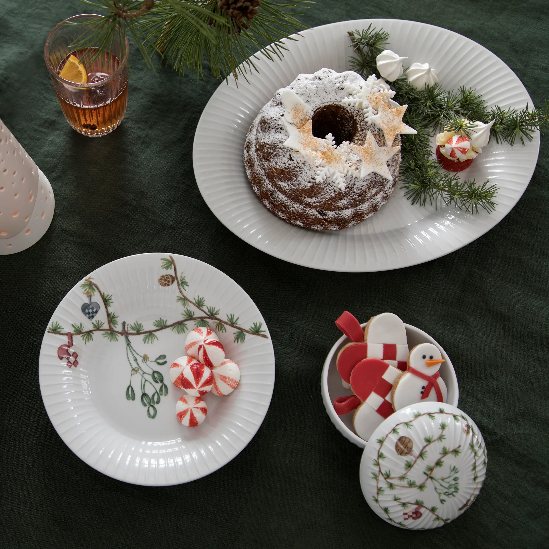 Hammershøi karkkiastia, Ø 11,5 cm, Valkoinen Kähler