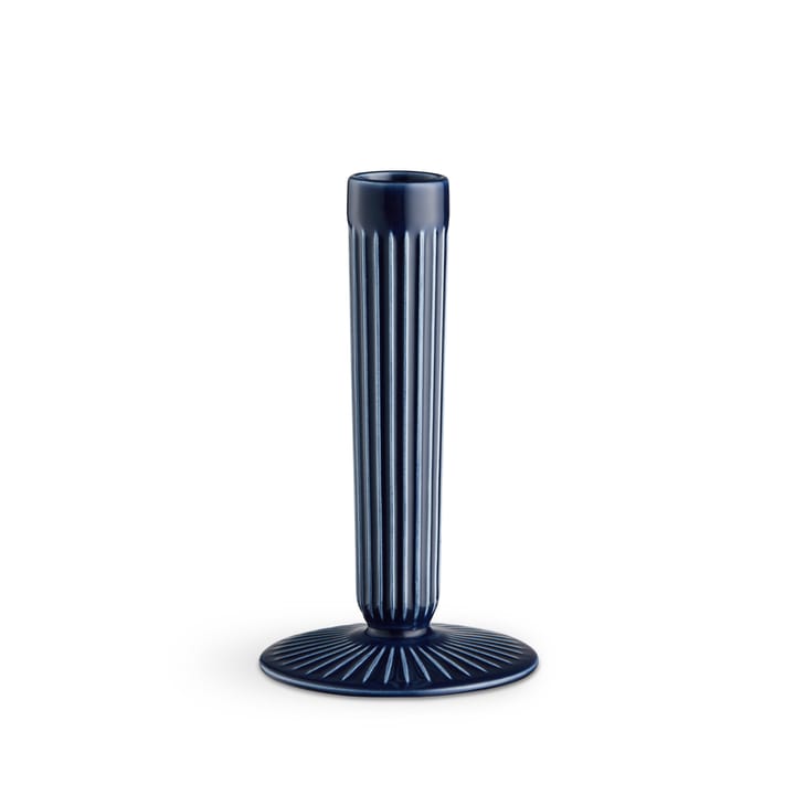 Hammershøi kynttilänjalka, 17 cm, indigo Kähler
