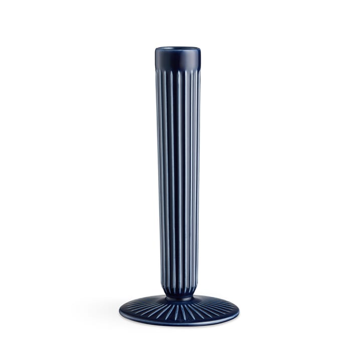 Hammershøi kynttilänjalka, 21 cm, indigo Kähler
