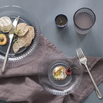 Hammershøi lasilautanen Ø 17 cm - kirkas - Kähler