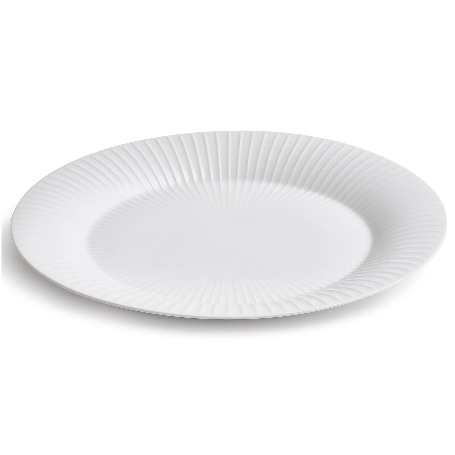 Hammershøi lautanen 34 cm, Valkoinen Kähler