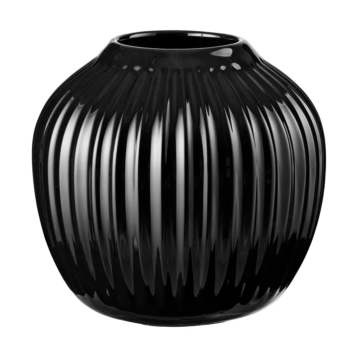 Hammershøi maljakko - Musta, pieni 13 cm - Kähler