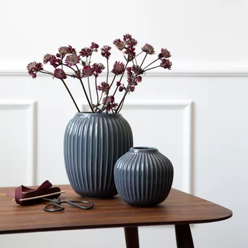 Hammershøi maljakko pieni - antrasiitinharmaa - Kähler