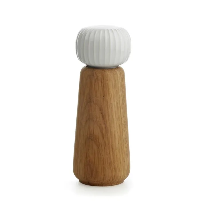 Hammershøi maustemylly suuri - Valkoinen, 18 cm - Kähler