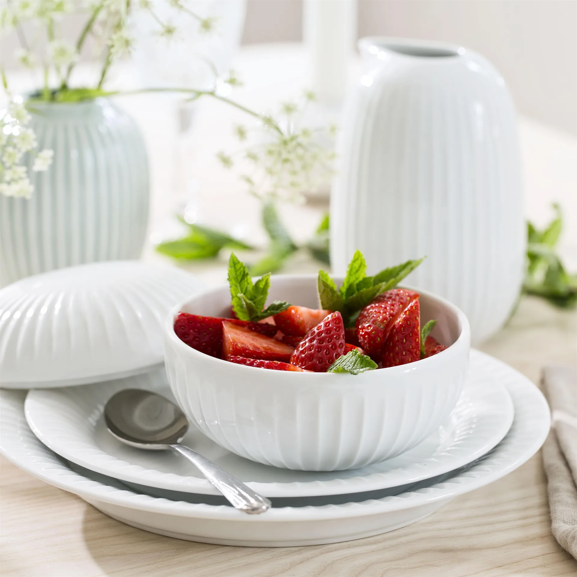 Hammershøi rasia, valkoinen Kähler