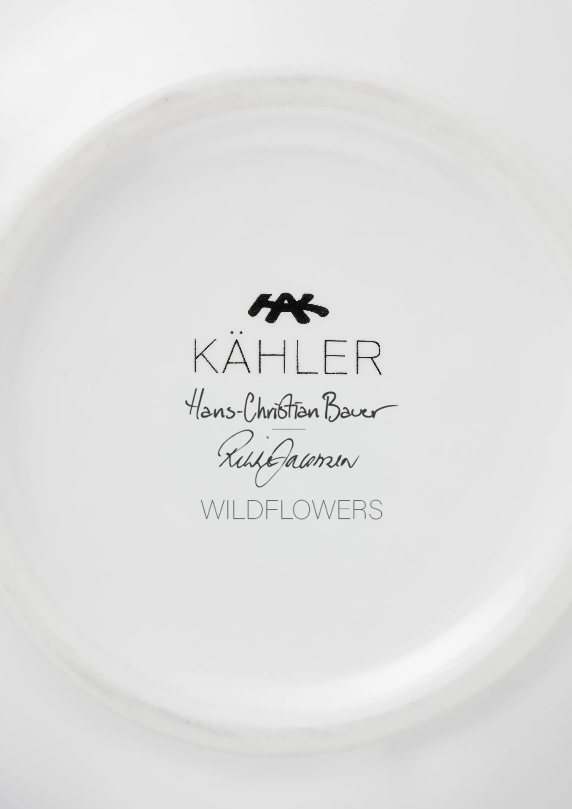 Hammershøi Summer maljakko 21 cm, Villit kukat Kähler