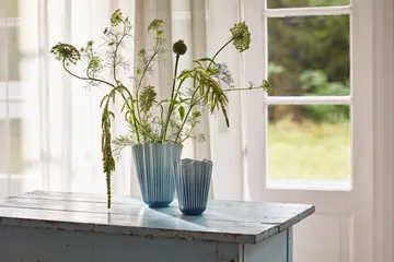 Hammershøi vaasi unfold - Sininen, 16,5 cm - Kähler