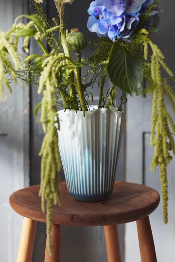 Hammershøi vaasi unfold - Sininen, 20,5 cm - Kähler