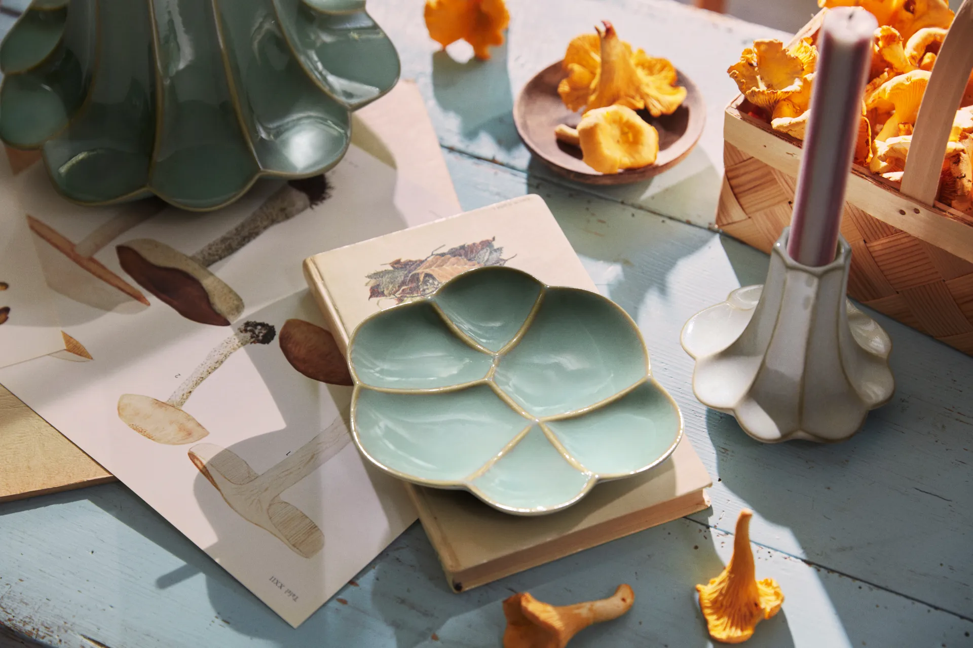 Kantarelli kulho, Sininen, Ø14,5 cm Kähler