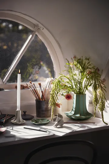 Kantarelli kynttilänjalka - Hiekka, 10 cm - Kähler