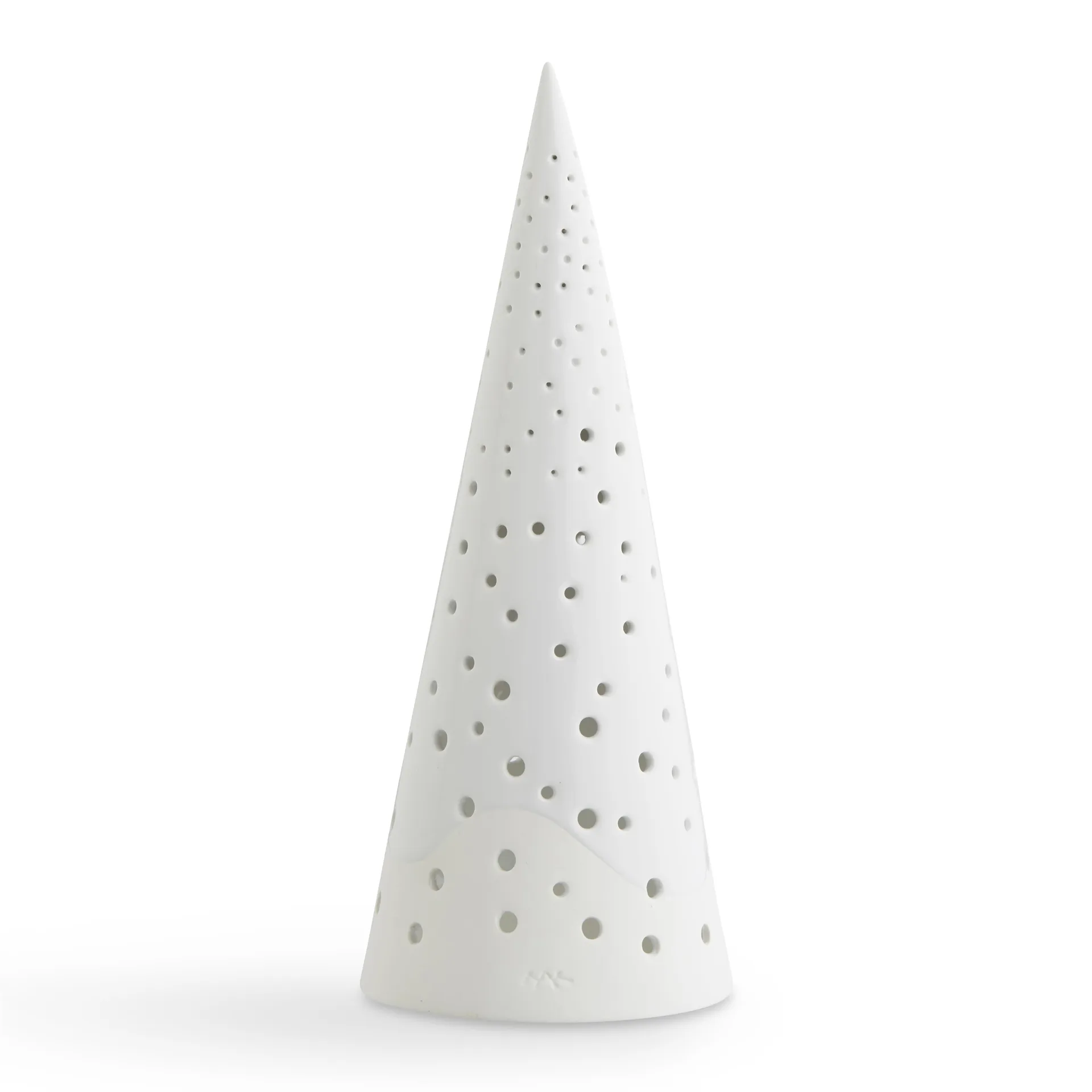 Nobili kynttilänjalka keskikokoinen, snow white Kähler