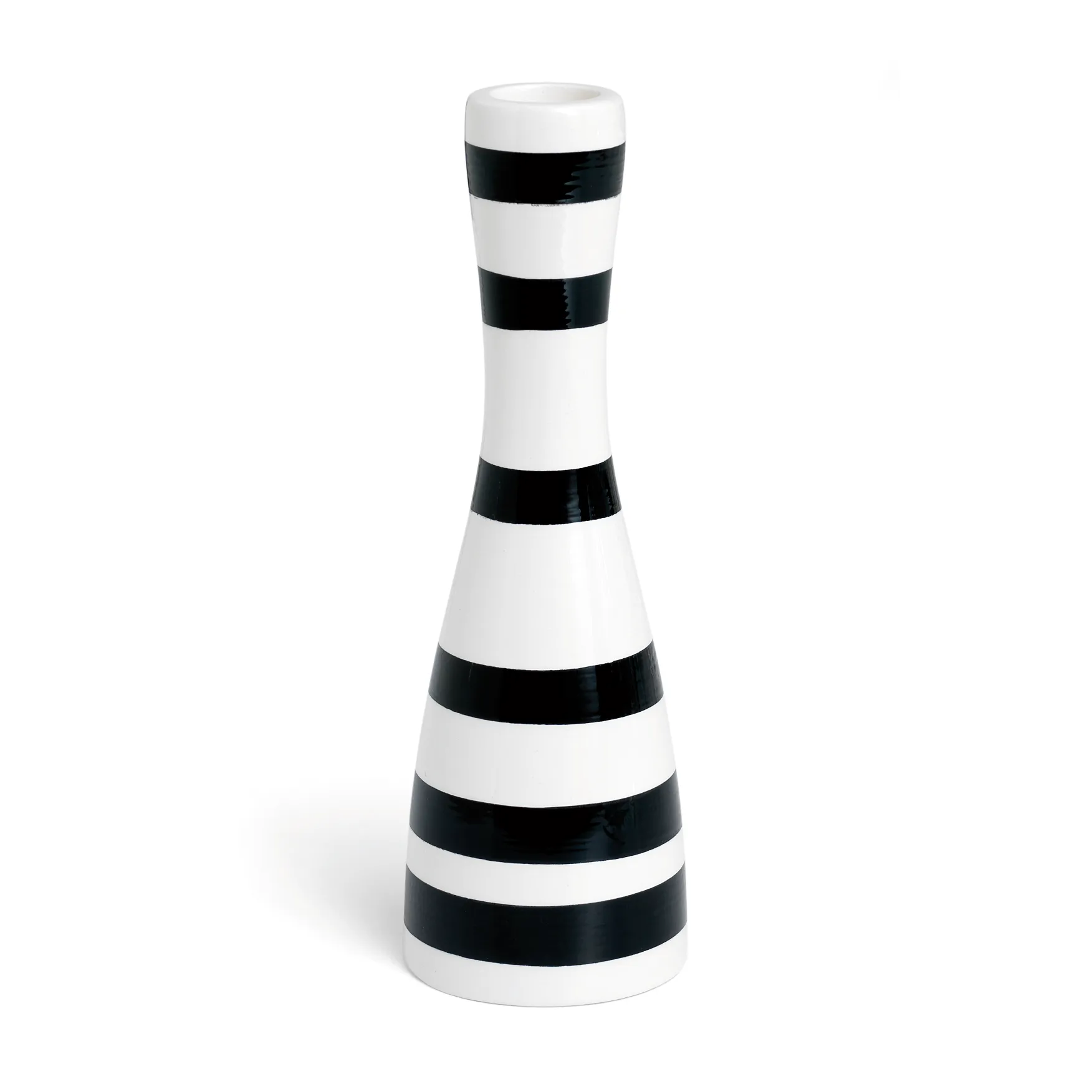 Omaggio kynttilänjalka keskikokoinen, musta Kähler