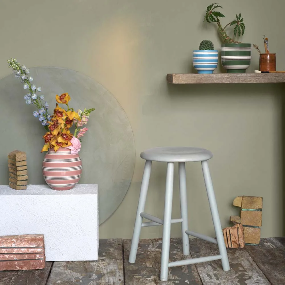 Omaggio Nuovo -maljakko, Kkeskisininen, k 30 cm Kähler