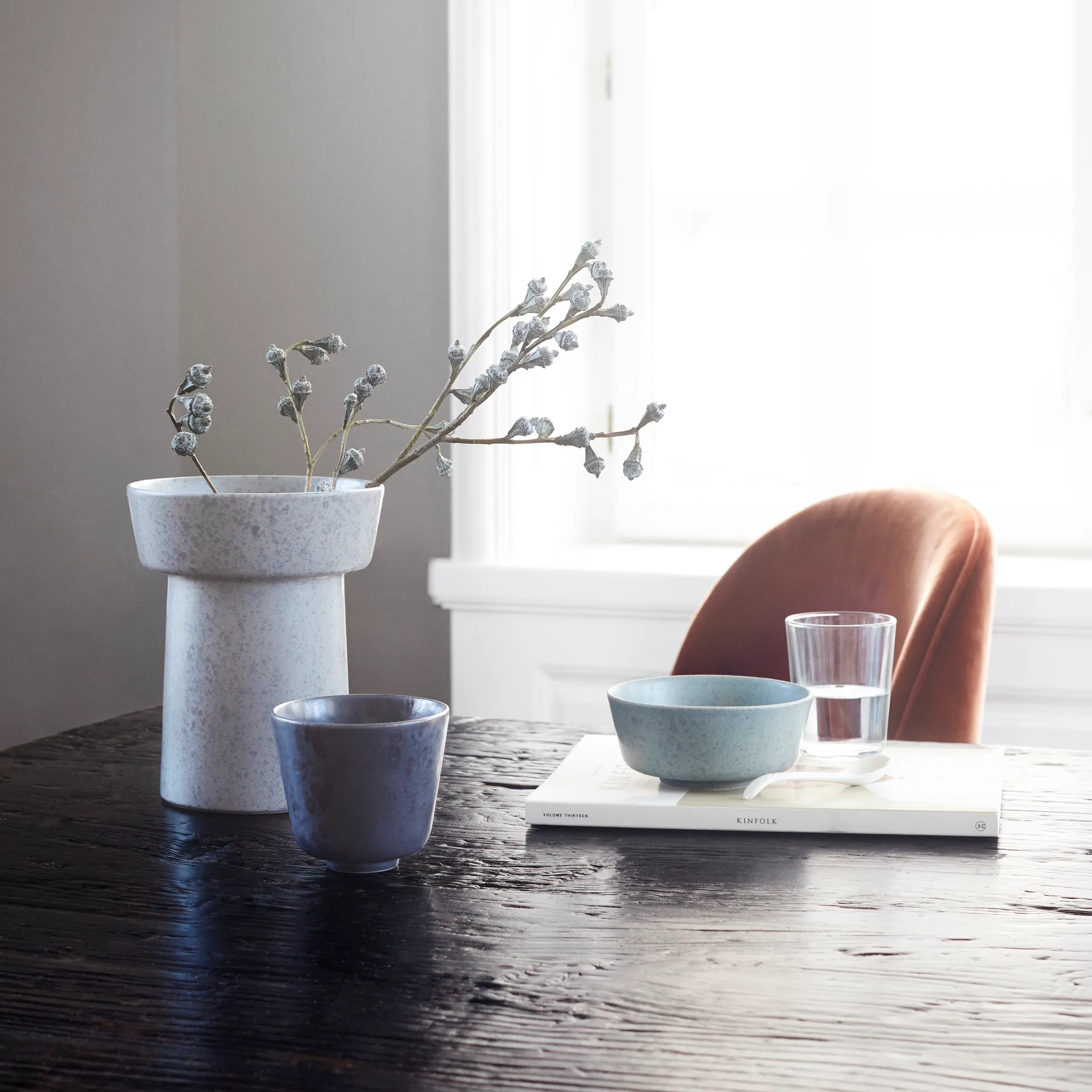 Ombria kulho pieni, granite green (vihreä) Kähler