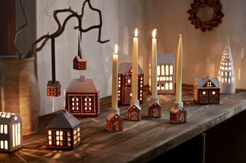 Piparkakku adventtikynttelikkö 4 osaa - Ruskea - Kähler