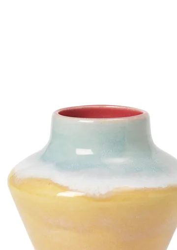 Poppery maljakko 12 cm - Pink-mint-keltainen - Kähler