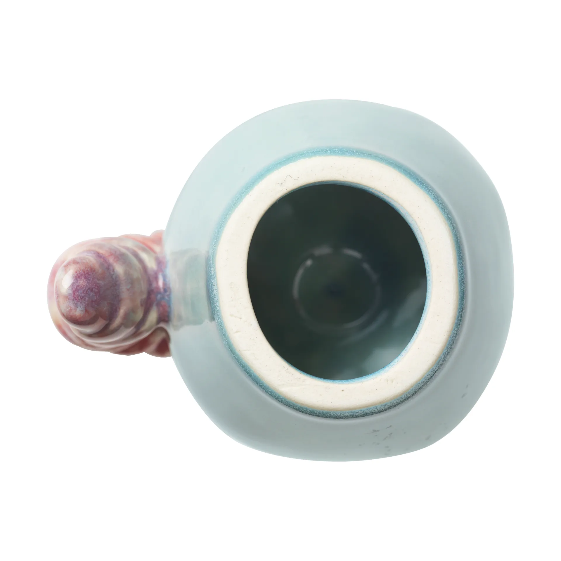 Poppery omena toukkakoristeella, Mint-pink Kähler