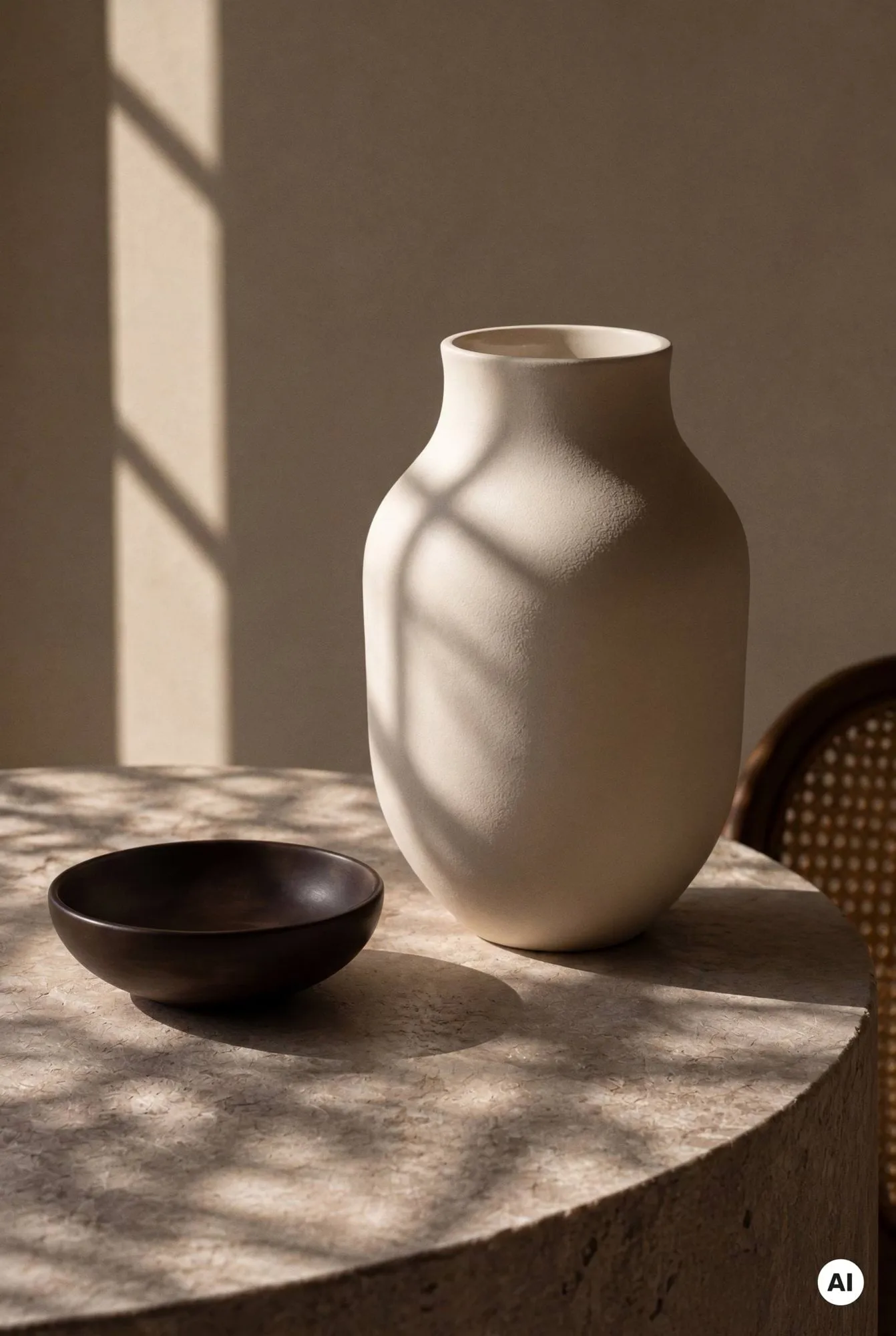 Studio Omaggio maljakko, Hiekka, 31 cm Kähler