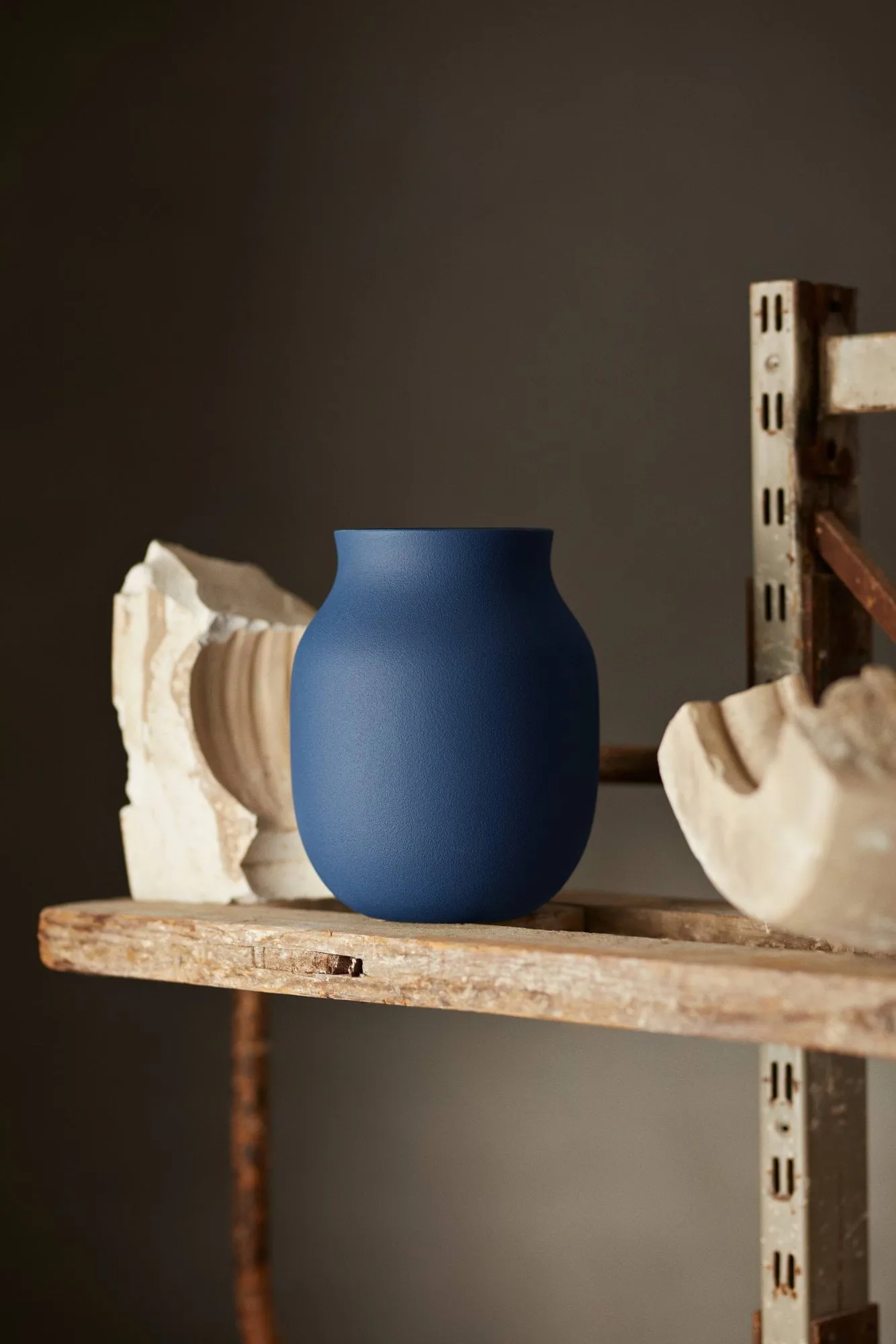 Studio Omaggio maljakko, Sininen, 20 cm Kähler