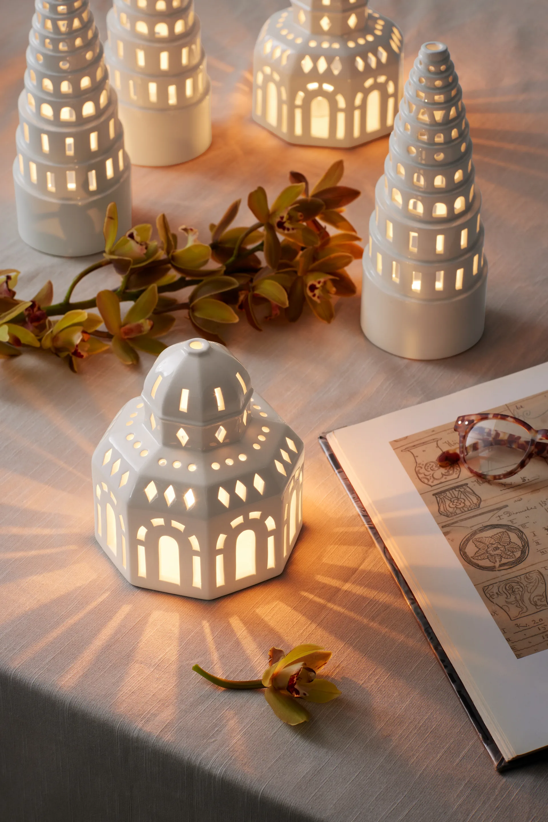 Urbania kynttilätalo, Lasisali Kähler